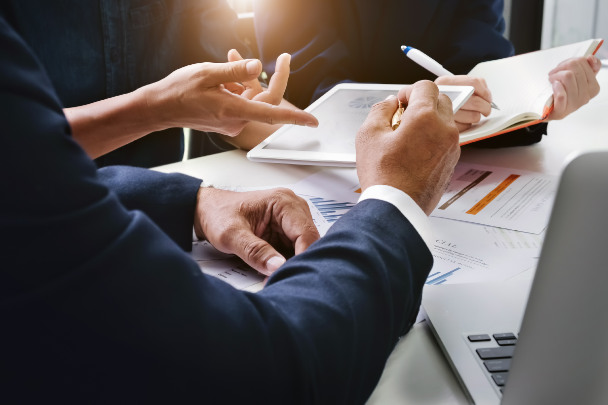 Marketing Professionals Performing a Brand Audit
